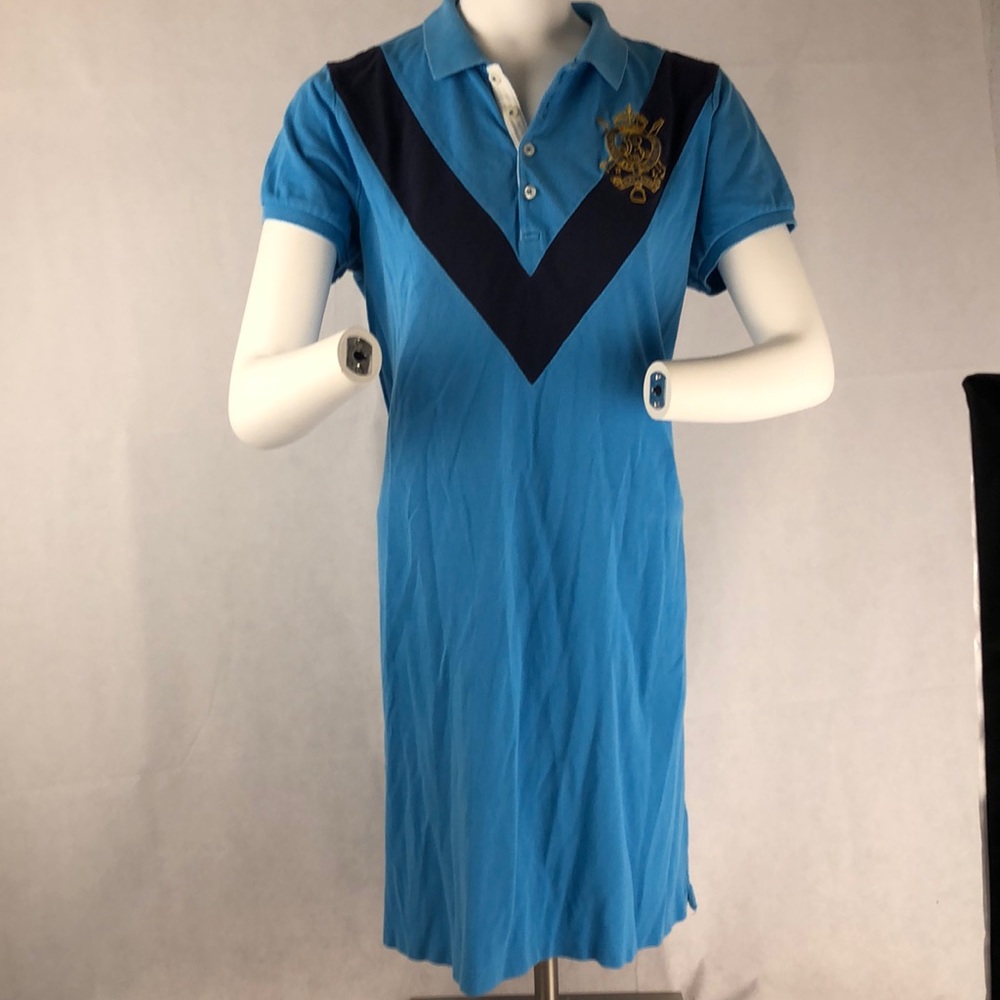 Women’s Ralph Lauren crest sport polo dress Sz XL
